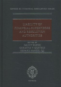 Liability of Financial Supervisors and Resolution Authorities - MPHOnline.com