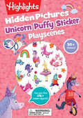 Hidden Pictures Unicorn Puffy Sticker Playscenes - MPHOnline.com