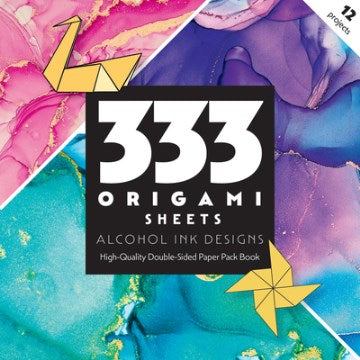 333 Origami Sheets Alcohol Ink Designs - MPHOnline.com