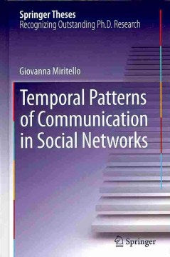 Temporal Patterns of Communication in Social Networks - MPHOnline.com