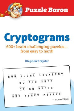 Puzzle Baron Cryptograms - MPHOnline.com