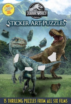 Jurassic World Sticker Art Puzzles - MPHOnline.com