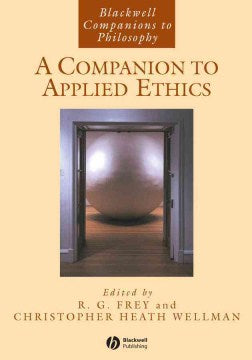 A Companion To Applied Ethics - MPHOnline.com