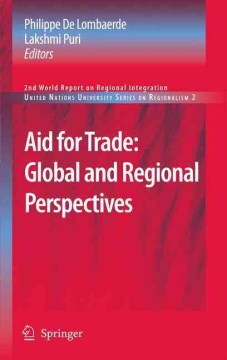 Aid for Trade: Global and Regional Perspectives - MPHOnline.com