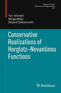 Conservative Realizations of Herglotz-Nevanlinna Functions - MPHOnline.com