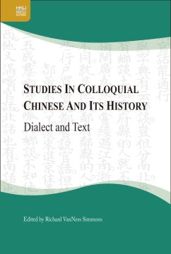 Studies in Colloquial Chinese and Its History - MPHOnline.com