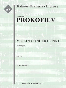 Violin Concerto No. 1, Op. 19 - MPHOnline.com