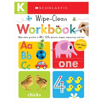 Wipe Clean Workbooks, Kindergarten - MPHOnline.com