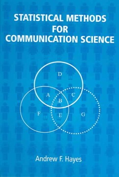 Statistical Methods For Communication Science - MPHOnline.com