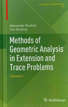 Methods of Geometric Analysis in Extension and Trace Problems - MPHOnline.com