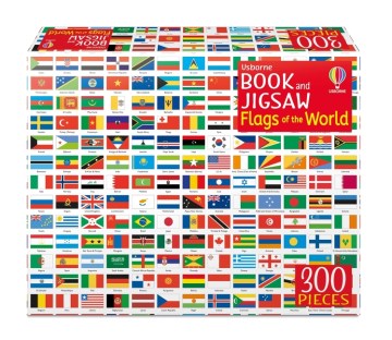 Usborne Book And Jigsaw: Flags Of The World - MPHOnline.com