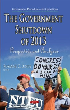 The Government Shutdown of 2013 - MPHOnline.com