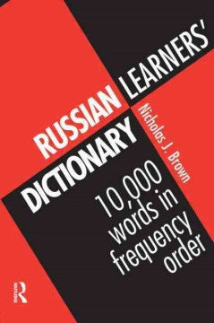 Russian Learner's Dictionary - MPHOnline.com