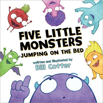 Five Little Monsters Jumping on the Bed - MPHOnline.com