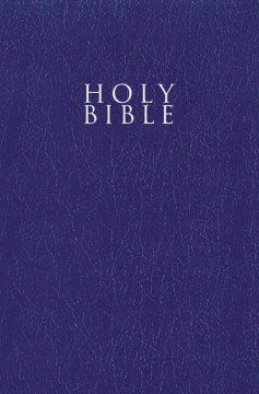 Niv, Gift And Award Bible, Leather-Look, Blue, Red Letter, C - MPHOnline.com