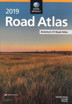 Rand McNally 2019 Road Atlas W/ Vinyl Protective Cover - MPHOnline.com