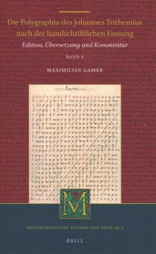 Die Polygraphia des Johannes Trithemius nach der handschriftlichen Fassung - MPHOnline.com