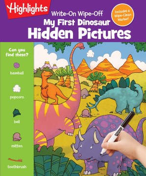 Write-On Wipe-Off My First Dinosaur Hidden Pictures - MPHOnline.com