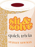 Sit & Solve Quick Trivia - MPHOnline.com