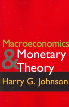 Macroeconomics & Monetary Theory - MPHOnline.com