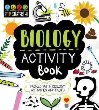 Stem Starters for Kids Biology Activity Book - MPHOnline.com