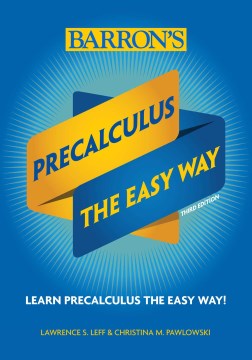 PRECALCULUS THE EASY WAY 6ED - MPHOnline.com