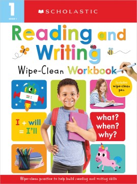 1st Grade Reading and Writing Wipe-Clean Workbook - MPHOnline.com