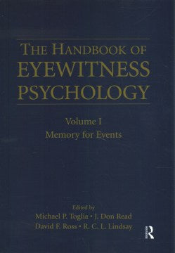 Handbook of Eyewitness Psychology - MPHOnline.com