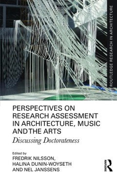 Perspectives on Research Assessment in Architecture, Music and the Arts - MPHOnline.com