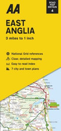 East Anglia Road Maps - MPHOnline.com