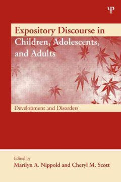 Expository Discourse in Children, Adolescents, and Adults - MPHOnline.com