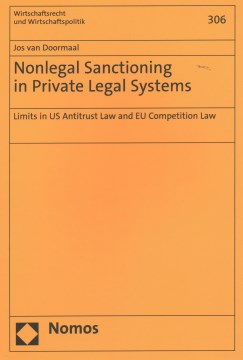 Nonlegal Sanctioning in Private Legal Systems - MPHOnline.com