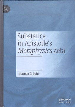 Substance in Aristotle's Metaphysics Zeta - MPHOnline.com