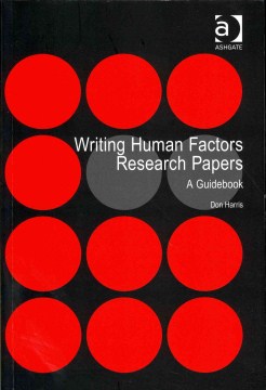 Writing Human Factors Research Papers - MPHOnline.com