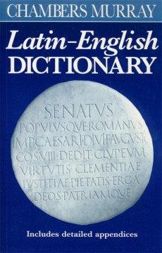 Chambers Murray Latin-English Dictionary - MPHOnline.com