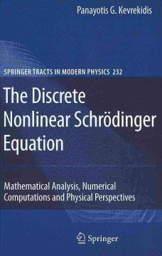 The Discrete Nonlinear Schrodinger Equation - MPHOnline.com