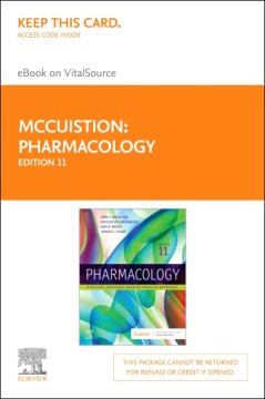 Pharmacology Elsevier Ebook on VitalSource Access Code - MPHOnline.com