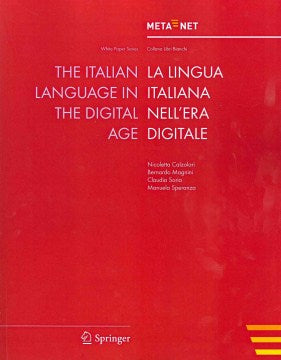 The Italian Language in the Digital Age / La Lingua Italiana Nell'era Digitale - MPHOnline.com