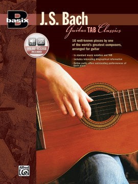 J.S. Bach Guitar Tab Classics - MPHOnline.com