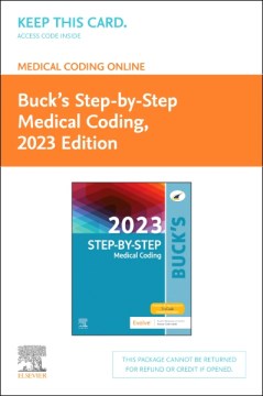 Buck's Medical Coding Online for Step-by-step Medical Coding 2023 Access Card - MPHOnline.com