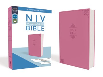 Holy Bible - New International Version, Value Thinline, Imitation Leather, Pink  (LEA SPL) - MPHOnline.com