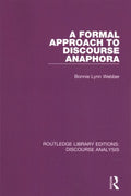 A Formal Approach to Discourse Anaphora - MPHOnline.com