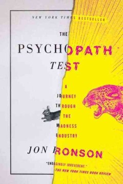 The Psychopath Test: A Journey Through the Madness Industry - MPHOnline.com