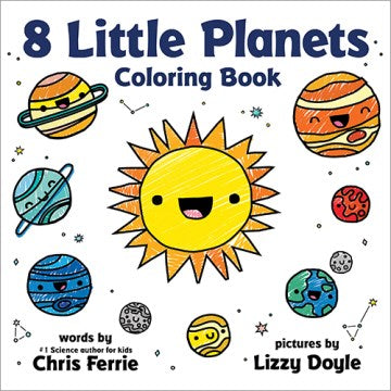 8 Little Planets Coloring Book - MPHOnline.com