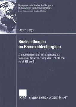 R?ckstellungen Im Braunkohlenbergbau - MPHOnline.com