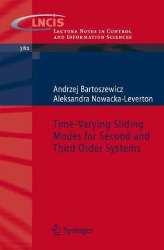 Time-Varying Sliding Modes for Second and Third Order Systems - MPHOnline.com