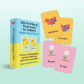 100 First Words Flash Cards for Toddlers / Primeras 100 palabras tarjetas didacticas para ninos pequenos - MPHOnline.com