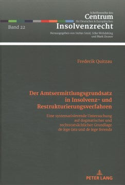 Der Amtsermittlungsgrundsatz in Insolvenz- Und Restrukturierungsverfahren - MPHOnline.com