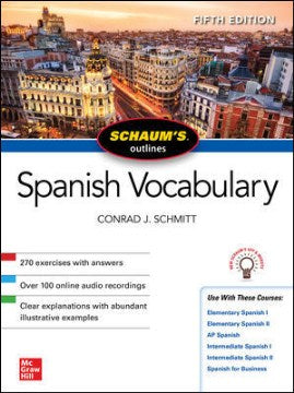 Schaum's Outline of Spanish Vocabulary - MPHOnline.com