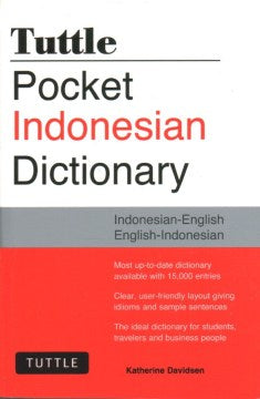 Tuttle Pocket Indonesian Dictionary - MPHOnline.com